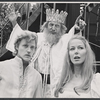 Christopher Walken, Tom Aldredge, and Karen Grassle in the Shakespeare in the Park stage production Cymbeline