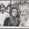 Sam Waterston, Jane White, and Tom Aldredge in the Shakespeare in the Park stage production Cymbeline