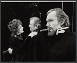Viveca Lindfors, Michael Strong, and Rip Torn in the stage production Dance of Death