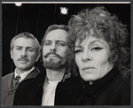 Michael Strong, Robert O'Herron, and Viveca Lindfors in the stage production Dance of Death