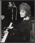 Viveca Lindfors in the stage production Dance of Death