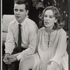 Sandy Dennis and William Daniels in the play Daphne in Cottage D [1967]