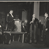 Rip Torn and ensemble in rehearsal for the stage production Daughter of Silence