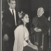 Rip Torn and William Hansen in rehearsal for the stage production Daughter of Silence