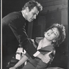 Rip Torn and unidentified in the stage production Daughter of Silence