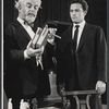 Emlyn Williams and Rip Torn in the stage production Daughter of Silence