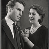 Rip Torn and Joanne Linville in the stage production Daughter of Silence