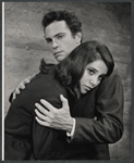 Rip Torn and Janet Margolin in the stage production Daughter of Silence