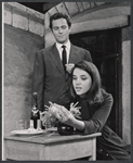 Rip Torn and Janet Margolin in the stage production Daughter of Silence