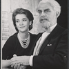 Joanne Linville and Emlyn Williams in the stage production Daughter of Silence