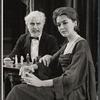 Emlyn Williams and Joanne Linville in the stage production Daughter of Silence