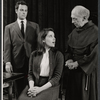 Rip Torn, Janet Margolin, and William Hansen in the stage production Daughter of Silence
