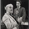 Emlyn Williams and Rip Torn in the stage production Daughter of Silence