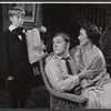 Charles Saari, Pat Hingle and Teresa Wright in the stage production The Dark at the Top of the Stairs