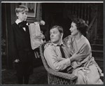 Charles Saari, Pat Hingle and Teresa Wright in the stage production The Dark at the Top of the Stairs