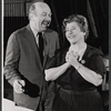 Howard Da Silva and Gertrude Berg in rehearsal for the stage production Dear Me, the Sky is Falling