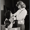 Gertrude Berg and Jill Kraft in rehearsal for the stage production Dear Me, the Sky is Falling