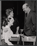 Joan Hackett, Gertrude Berg and Howard Da Silva in rehearsal for the stage production Dear Me, the Sky is Falling