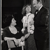Gertrude Berg, Jill Kraft and Howard Da Silva in rehearsal for the stage production Dear Me, the Sky is Falling