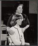 Jill Kraft and Gertrude Berg in rehearsal for the stage production Dear Me, the Sky is Falling