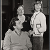 Ron Leibman, Gertrude Berg and Jill Kraft in rehearsal for the stage production Dear Me, the Sky is Falling