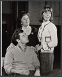 Ron Leibman, Gertrude Berg and Jill Kraft in rehearsal for the stage production Dear Me, the Sky is Falling