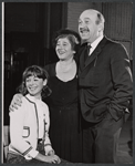 Jill Kraft, Gertrude Berg and Howard Da Silva in rehearsal for the stage production Dear Me, the Sky is Falling