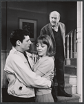 Ron Leibman, Jill Kraft, and Howard Da Silva in the stage production Dear Me, the Sky Is Falling