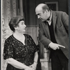 Gertrude Berg and Howard Da Silva in the stage production Dear Me, the Sky Is Falling