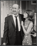 Howard Da Silva and Jill Kraft in the stage production Dear Me, the Sky Is Falling