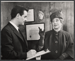 William Daniels and Gertrude Berg in the stage production Dear Me, the Sky Is Falling