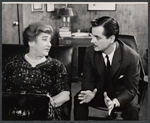 Gertrude Berg and William Daniels in the stage production Dear Me, the Sky Is Falling