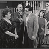 Gertrude Berg, Howard Da Silva, William Daniels, Jill Kraft,  and Martha Greenhouse in the stage production Dear Me, the Sky Is Falling