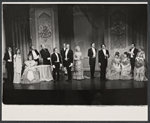 Richard Kneeland [center] and ensemble in the stage production Dear Oscar