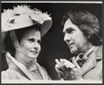 Kimberly Vaughn and Richard Kneeland in the stage production Dear Oscar