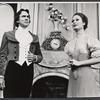 Richard Kneeland and Kimberly Vaughn in the stage production Dear Oscar