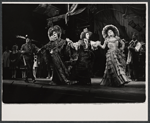 Milo O'Shea, Angela Lansbury, Carmen Matthews, and Jane Connell in the stage production Dear World
