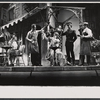 Angela Lansbury and ensemble in the stage production Dear World