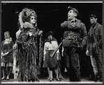 Angela Lansbury, Milo O'Shea, and ensemble in the stage production Dear World