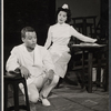 Harold Scott and Rae Allen in the stage production The Death of Bessie Smith