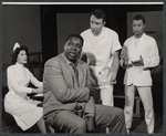 Rae Allen, John McCurry, Lee Richardson and Harold Scott in the stage production The Death of Bessie Smith