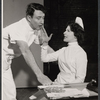 Lee Richardson and Rae Allen in the stage production The Death of Bessie Smith