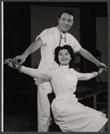 Lee Richardson and Rae Allen in the stage production The Death of Bessie Smith