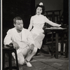 Harold Scott and Rae Allen in the stage production The Death of Bessie Smith