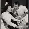 Rae Allen and Lee Richardson in the stage production The Death of Bessie Smith