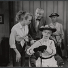Inger Stevens, Edith Gresham, G. Albert Smith and Osceola Archer in the stage production Debut