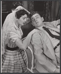 Grace Raynor and Charles McDaniel in the stage production Debut