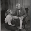 Inger Stevens and G. Albert Smith in the stage production Debut