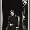 Jeremy Brett and Stefan Gierasch in the stage production The Deputy