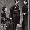 Jeremy Brett [right] and unidentified others in the stage production The Deputy